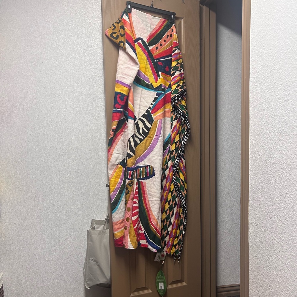 FARM Rio Multicolor Swim Sarong - Picture 2 of 5